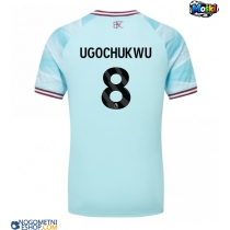 Moški Nogometni dresi Burnley Lesley Ugochukwu #8 Gostujoči 2025-26 Kratek Rokav